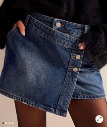 Denim Mini Skirt