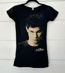 Twilight New Moon Women’s Baby Tee Taylor Lautner Medium