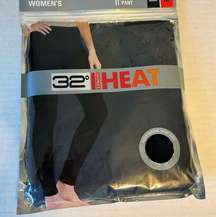 32 Degrees thermal black base layer leggings size Medium