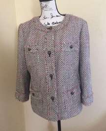 Talbots multicolor Tweed blazer