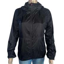 Active Black Trainer Windbreaker Jacket