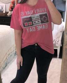 NINTENDO Every day is game day large gamer tee