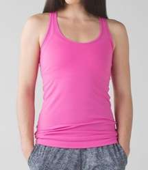 Lululemon Cool Racerback Tank Pink Paradise Size 6 Hot Pink