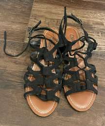 Black sandals 