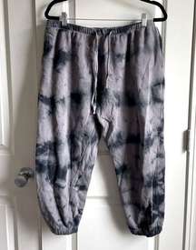 J.o & Co Oversized Darkwash Sweatpants Size L