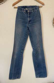 Vintage  High Waist Tall  Jeans  Made in USA