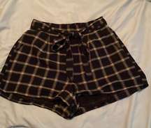 Plaid Skort