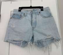 501 Light Wash Shorts