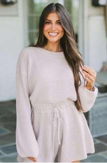 Knit Sweater Romper