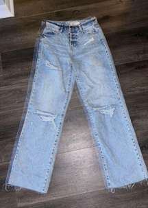 Hidden Wide Leg Jeans