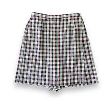 Vintage Company Collection Navy/Red Plaid Skort