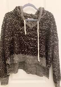 Knit Chenille Hoodie