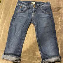 Hudson brand jean capris