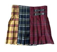 NOBO Plaid Hogwards Pleated Skirt Size Medium