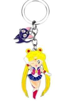 Sailor Moon & Luna Keychain