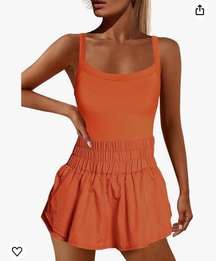 by Free People Way Home Skort Romper XS