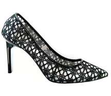 JASON WU SIGRID LACE MESH PUMPS BLACK SIZE 10