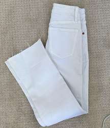 NWT Zara white crop flare jeans - 32,2