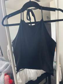 Basic Black Halter Top