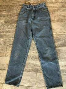 Coyote Mood size 5 / 6 x 34 Denim Jeans High Waisted Mom BootCut Boot Western