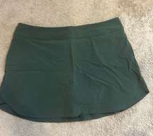 Green Athletic Skort