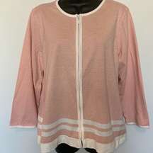 Cathy Daniels Zipper Cardigan