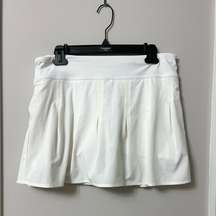 Wear About Skort white| Women's with Zipper Pocket