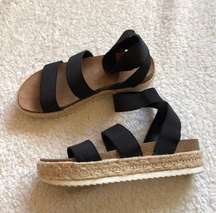 Platform Brown Sandals