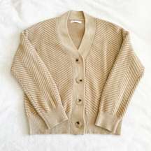 Oak and Fort Herringbone Cardigan