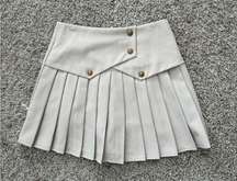 Pleated Skort