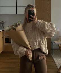 Cream Anaya Sweater