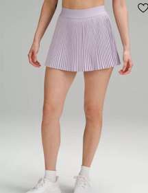 Varsity High Rise Pleated Tennis Skirt