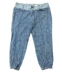 DKNY  Blue Lightweight Denim Jogger Style Jeans Size 8