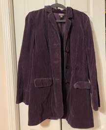 Purple Corduroy Jacket