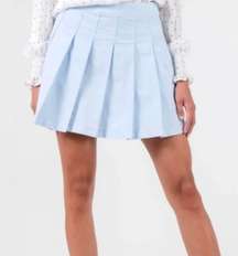 Denim Tennis Skirt