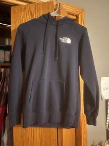 women’s navy north face hoodie