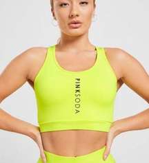 Pink Soda Neon Core Sports Bra Women’s Small