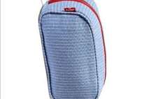 Levi’s for Target Light Blue Striped Zip Pouch, NWT