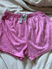 Pink Sleep Shorts