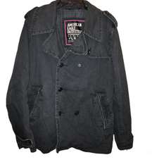 Peacoat Utility Jacket Navy Blue Large