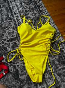 Yellow  Swimsuit