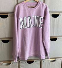 MAINE crew neck sweatshirt