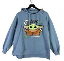 Yoda Grogu Hoodie Star Wars Baby Womens Size XL Sweatshirt Mandalorian Graphic