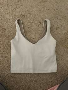 White  Align Tank