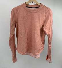 Nike Sphere Element Women's Long Sleeve Running Top Rust Pink Size S BV2911-606