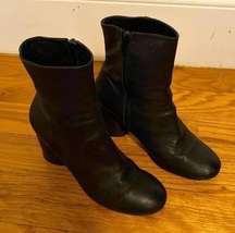 Retro Free People black Heeled Boots