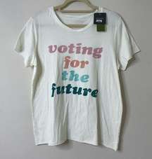 Grayson/Threads Voting For The Future Graphic Shirt XL