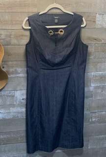 Doncaster dark denim tank dress size 8