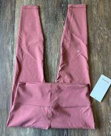 Lululemon Wunder Train High Rise 28” Brier Rose Size 12 NWT