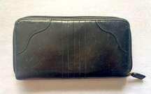 BURTON GENUINE LEATHER EXTERIOR BLACK‎ WALLET